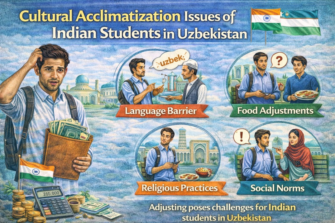Cultural Acclimatization Issues of Indian Students in Uzbekistan